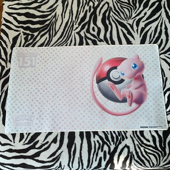 Pokemon Other - 3/$15 Scarlet & violet 151 mew Pokémon trading card Nintendo  laptop mouse pad